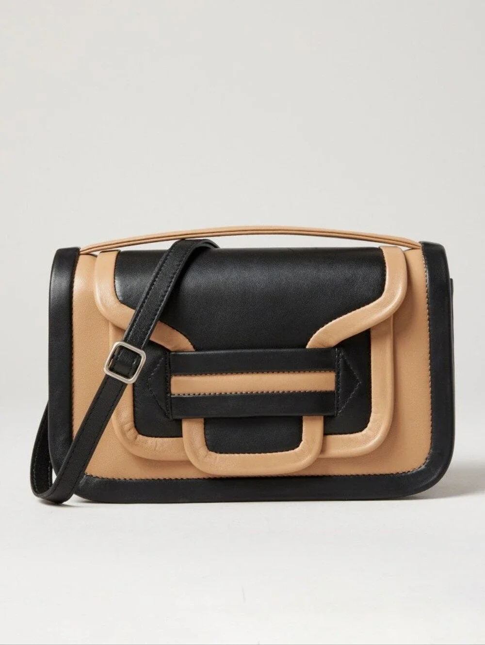 PIERRE HARDY Brown Alpha Crossbody Bag